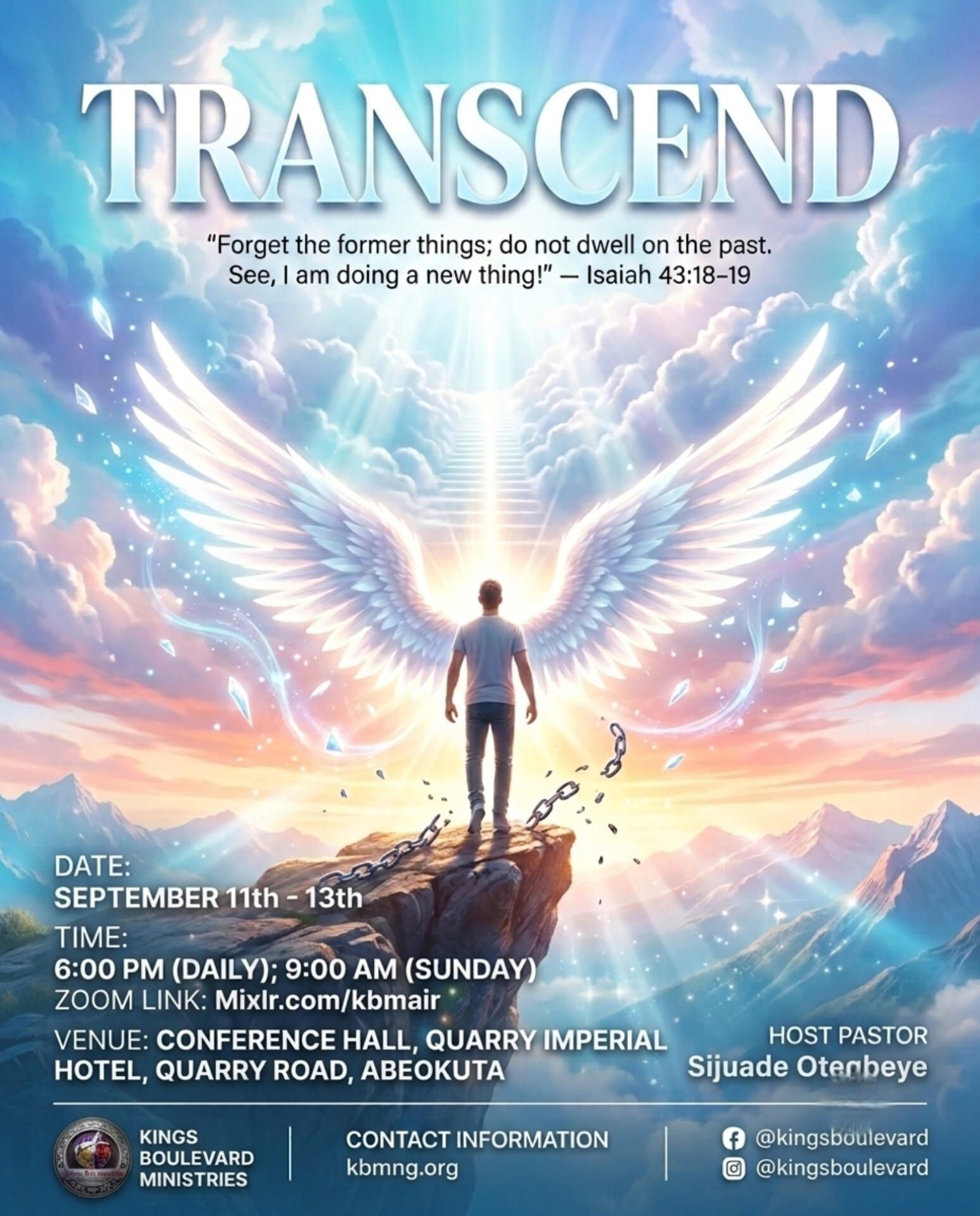 TRANSCEND poster